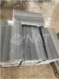 Vietnam Silver Grey Marble Sanded/Sandblasted Tiles
