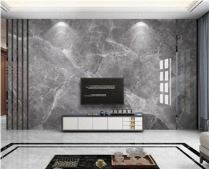 Smoked Silver Travertine Slabs