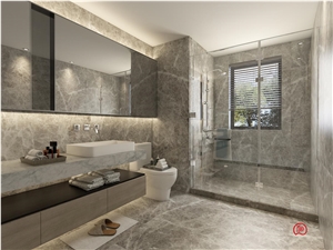 Aris Silver Marble Blocks