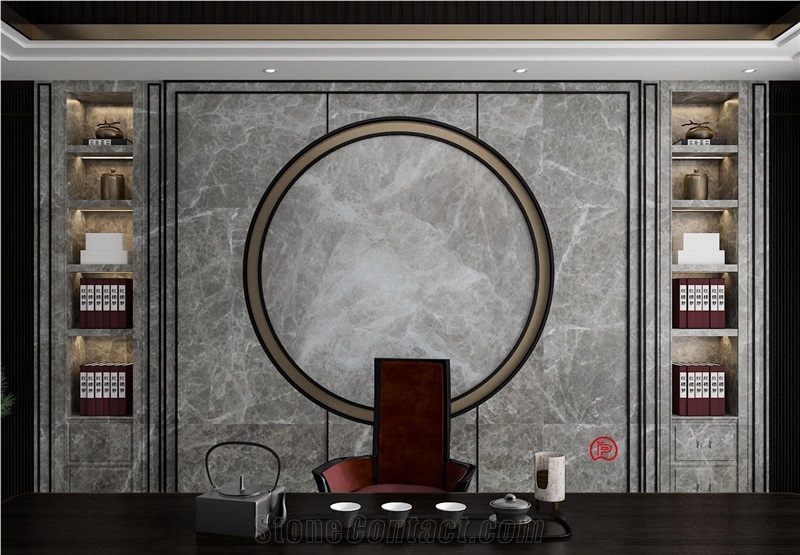 Aris Silver Marble Blocks