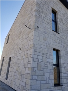 White Limestone Split Wall Stone