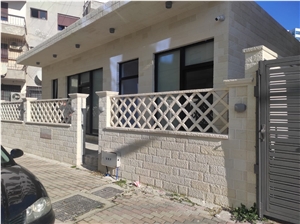 White Limestone Split Wall Stone