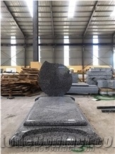 Black And Grey Granite Gravestones Headstones