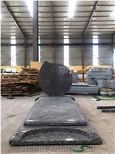 Black And Grey Granite Gravestones Headstones
