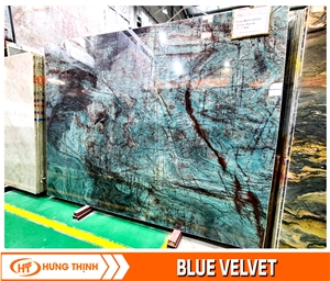 Blue Fire Quartzite Slabs