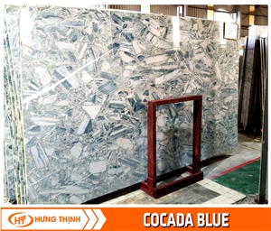 Blue Fire Quartzite Slabs