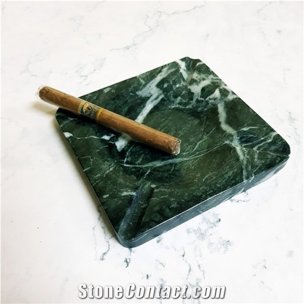 Natural Marble Ashtray Luxury Ashtray Square And Round Shape