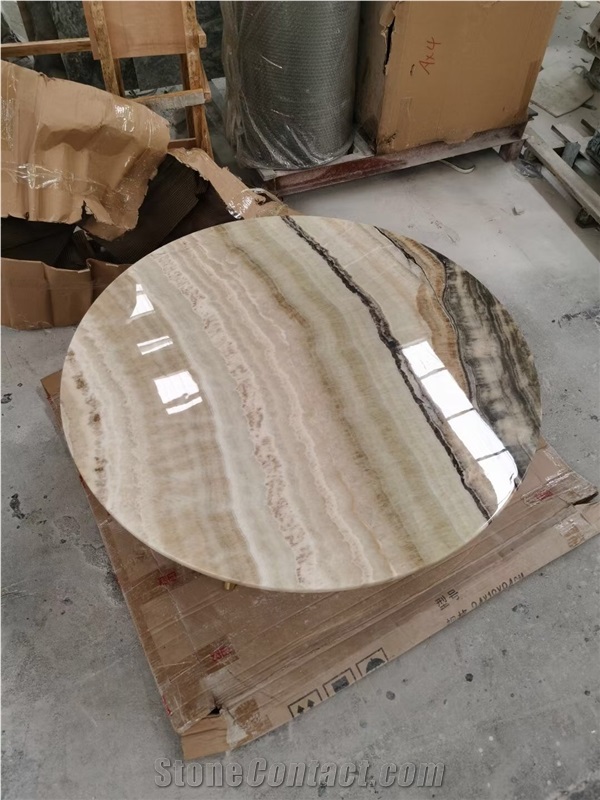 Interior Stone Cafe Table Marble Verde Luana Home Furniture