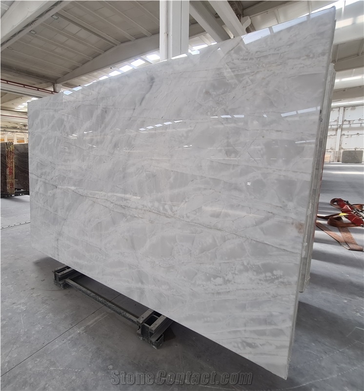 Jasmine White Marble Slabs