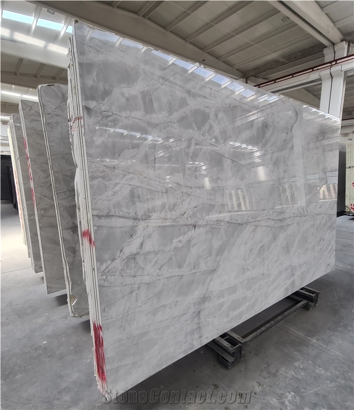 Jasmine White Marble Slabs