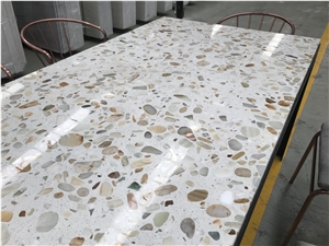 Light Transmitting Terrazzo Light Penetrating Table Top Light Transmitting Terrazzo Light Penetrating Table Top