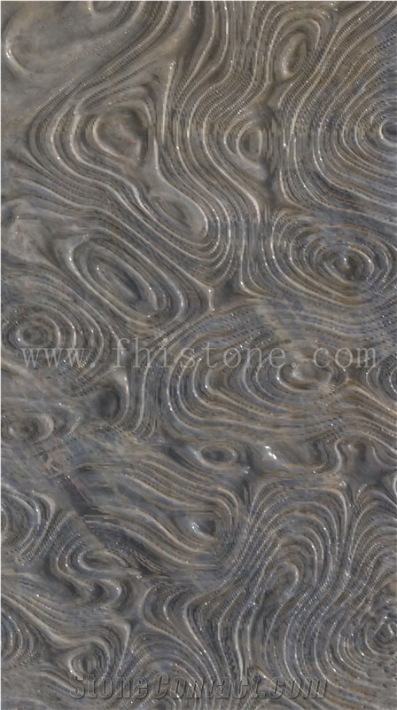 3D Wall Decor Panels CNC Carved Marble Wall Panel Decor Panel