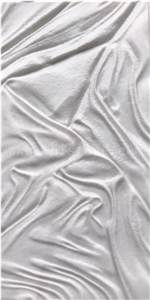 3D Wall Decor Panels CNC Carved Marble Wall Panel Decor Panel
