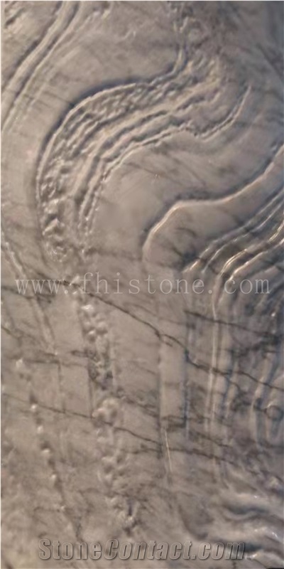 3D Wall Decor Panels CNC Carved Marble Wall Panel Decor Panel
