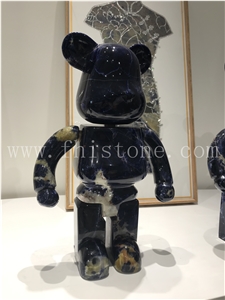 Bearbrick Violence Bear Collection Gloomy Bear Modern