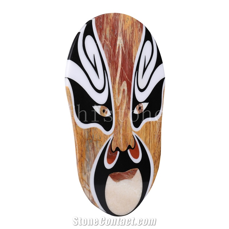 Beijing Opera Facial Masks Peking Opera Mask Stone Artist