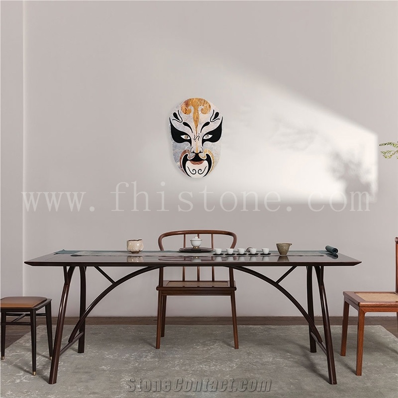 Beijing Opera Facial Masks Peking Opera Mask Stone Project2