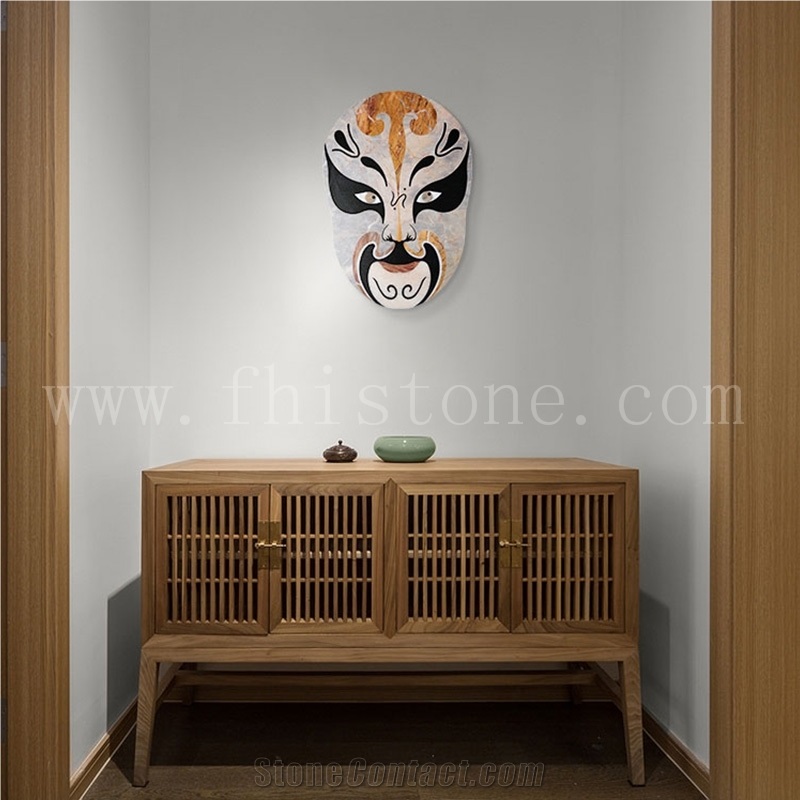Beijing Opera Facial Masks Peking Opera Mask Stone Project2