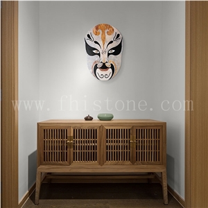 Beijing Opera Facial Masks Peking Opera Mask Stone Project2