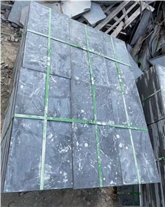Blue Limestone Terrace Paving Stone, Opus Pattern
