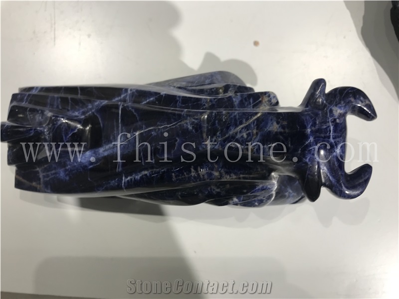 Chinese Art Stone Handicrafts, Animal Cattle Bull Ox Cow Statue