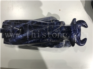 Chinese Art Stone Handicrafts, Animal Cattle Bull Ox Cow Statue