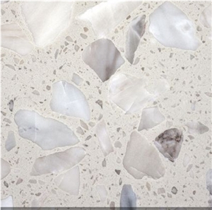 Engineered Stone Floor Terrazzo Tiles