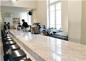 Golden Spider Marble Bar Top, Commercial Counters
