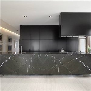 Grey Grafite Marble Kitchen Countertop Grey Grafite Marble Kitchen Countertop