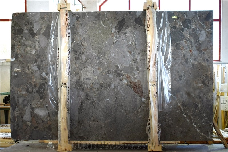 Mont Parnes On The Rocks Marble Slabs, Tiles