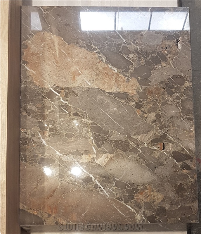 Mont Parnes On The Rocks Marble Slabs, Tiles