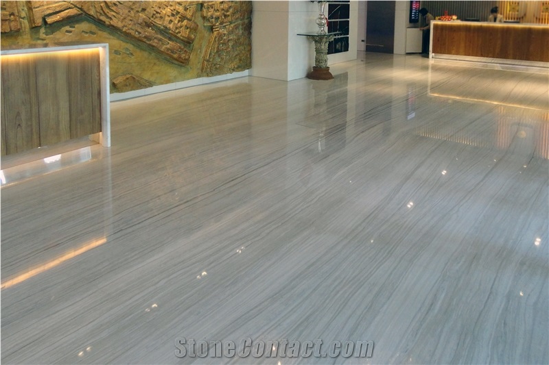 Nestos Marron Marble Floor Application Projects