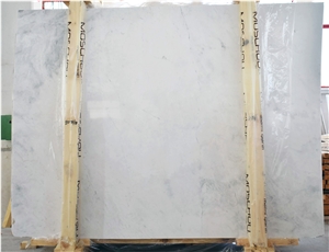 Piges Drama White Marble Slabs- Piges A2 White Marble