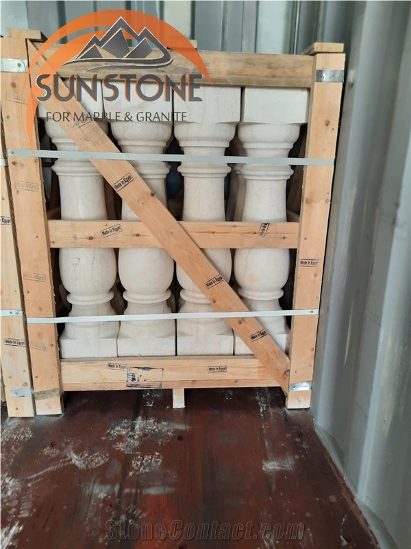 Galala Marble Balustrades,Staircase Rails