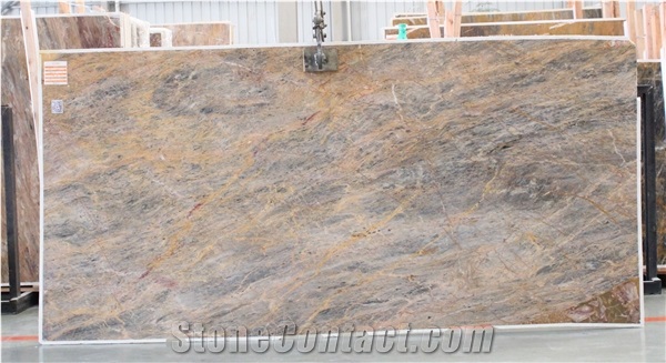 China XIN GE LI Brown Black Marble Polished Xingeli Marble Slabs