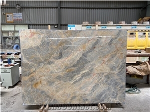 Grey RANKIN GREY With Line Marble Polished Tile Board