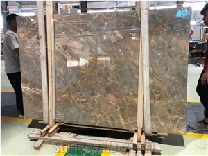 Neverland Ranch Grey Marble Polished Tiles Slabs Top Decoration