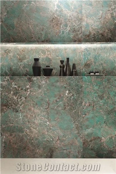 Amazon Green Quartzite, Turquazonite Quartzite Slabs