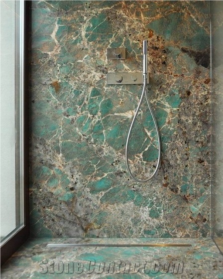 Amazon Green Quartzite, Turquazonite Quartzite Slabs