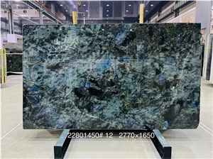 Blue Emerald Granite Slabs