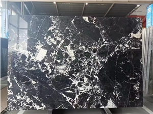 Curve Noir Francaise Marble Panels For Hollow Column Application