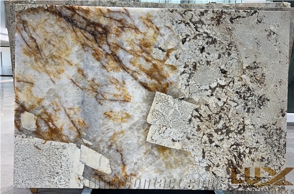Golden Crystal Patagonia Granite,New Feldquartz Granite Slab