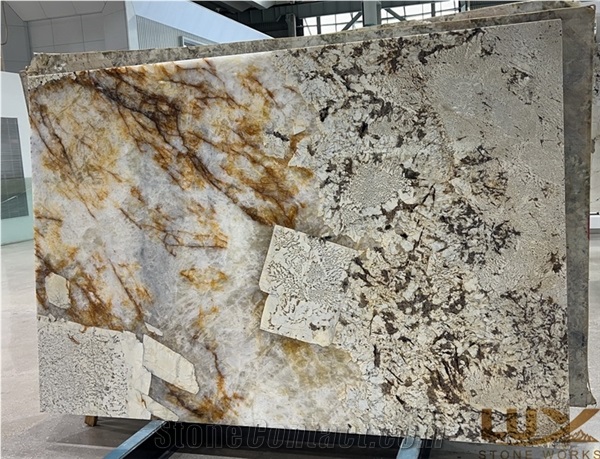Golden Crystal Patagonia Granite,New Feldquartz Granite Slab
