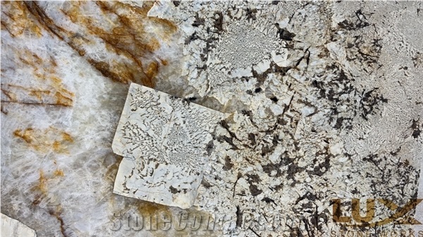 Golden Crystal Patagonia Granite,New Feldquartz Granite Slab