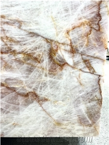 Julliet Cristallo Pink Cristallo Champagne Quartzite Slabs