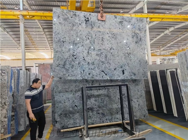 Madagascar Labradorite White Labradorite Bianca Granite Slab