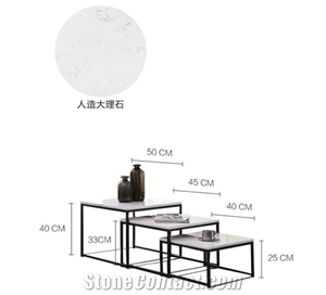 Artificial Stone Coffee Table Tops