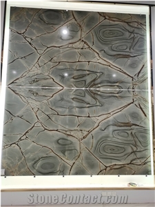 Blue Roma Quartzite Slabs, Azul Mare Quartzite Slabs