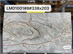 Blue Roma Quartzite Slabs, Azul Mare Quartzite Slabs