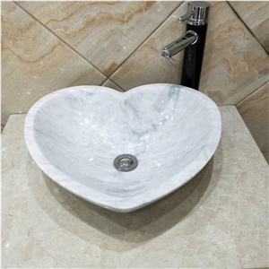 Hand Made Special Shaped Marble Sink